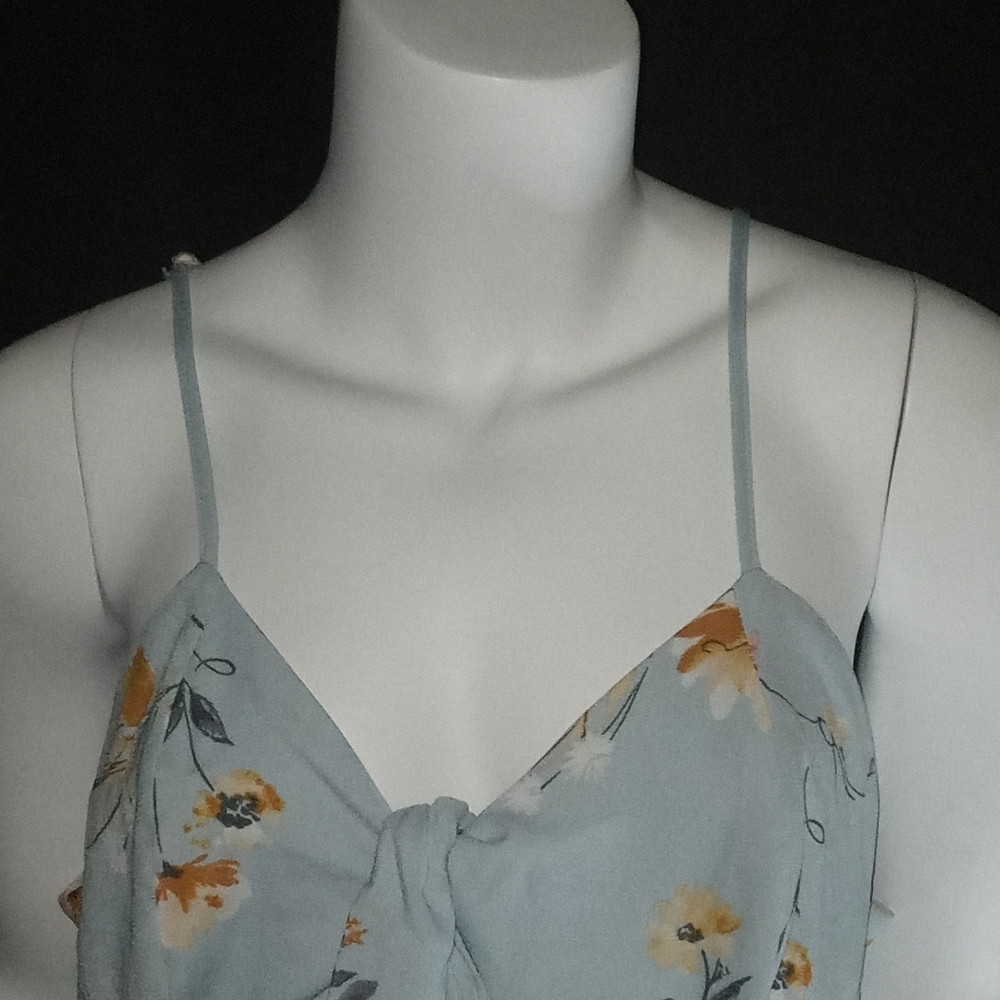 🖤Front Tie Closure🖤 Floral Women's Dress 👗 - Picture 2 of 10